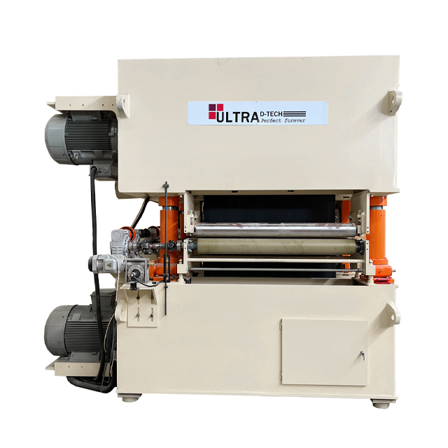 Máquinas de madeira compensada com madeira compensada automática Heavyduty Dois lados Máquina de lixagem calibrada 