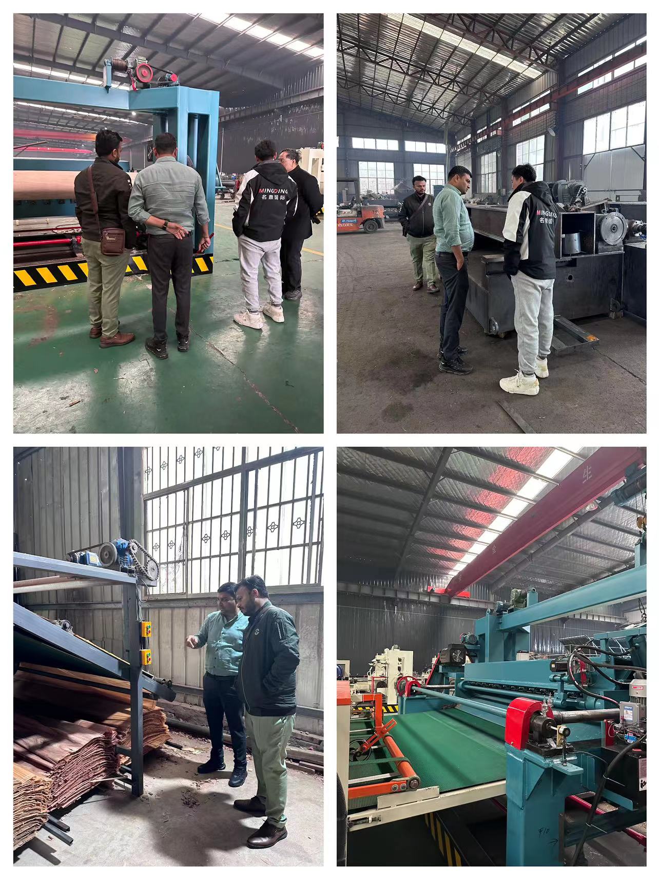 Dê boas-vindas calorosamente à inspeção dos clientes no local