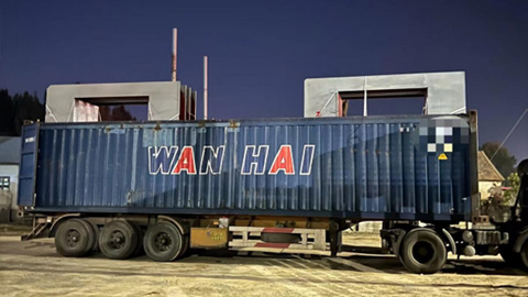 Linha de produção de compensado entregue sem problemas