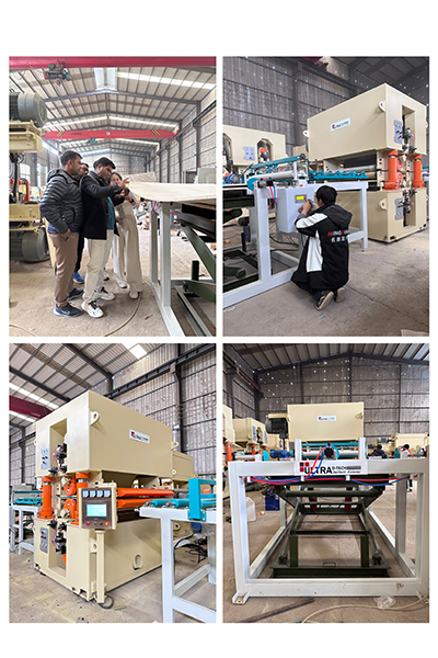 Entrega de máquina de lixamento de calibração resistente de MingDing para o sul da Ásia