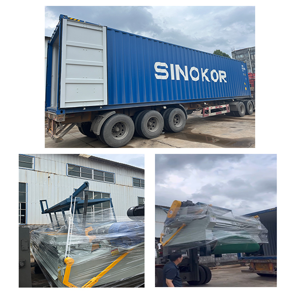 Linha de descascamento de folheado de madeira MingDing, entrega no sul da Ásia novamente