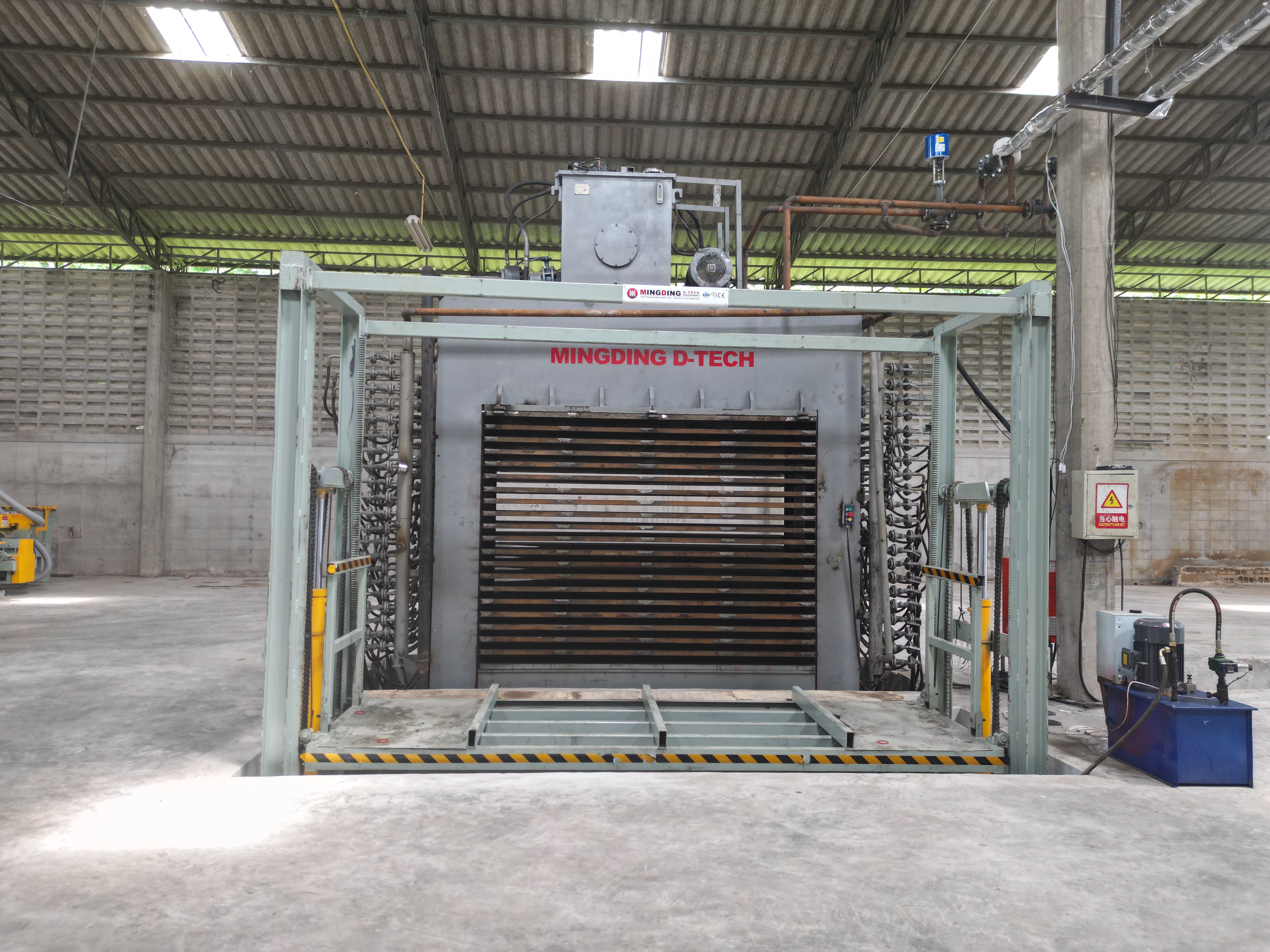 Instalação perfeita de Hot Press no sul da Ásia